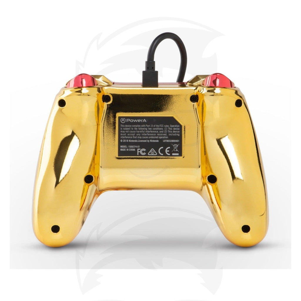 Wired Controller Chrome Metroid - Switch Wired Controller Chrome Metroid - Switch